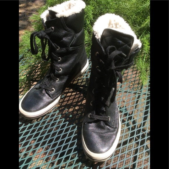 Faux Shearling Sneaker Boots | Poshmark